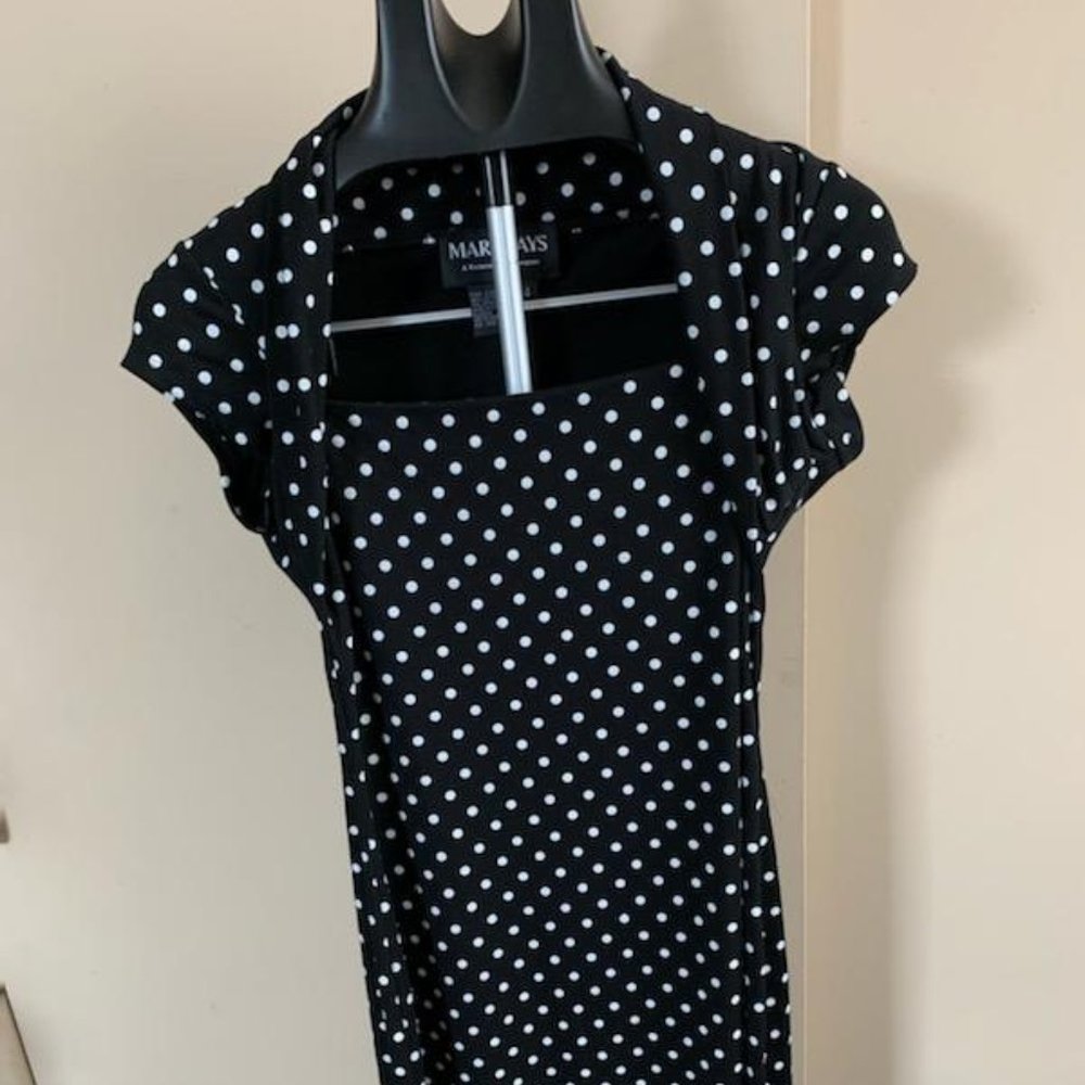 Mary Bays A Victoria Royal Polka Dot Dress - Picture 3 of 7